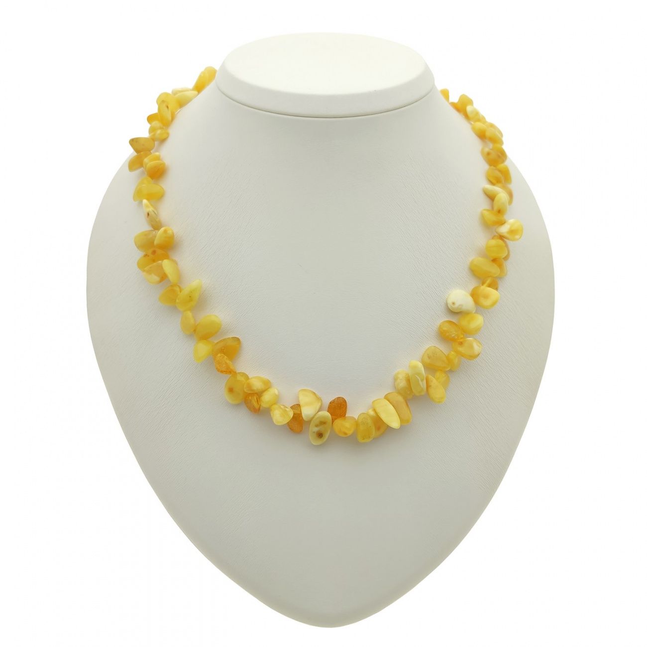 Бусы "Облепиха" янтарь